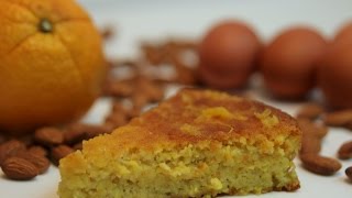 Moist Orange Cake Recipe Gluten Free  كعكة البرتقال رطبة  CookingWithAlia  Episode 378 [upl. by Ynnel469]