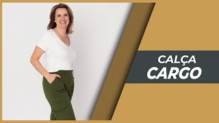 Calça Cargo Feminina [upl. by Ddene]