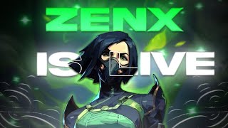 Valorant rank grind road to Diamond ImZenx valorant valorantlive [upl. by Netsrik]