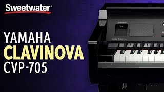 Yamaha Clavinova CVP705 Digital Piano Review [upl. by Sekofski]