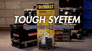 WORKSHOP Dewalt DWST08260 Tough system racking unboxing amp Installation [upl. by Delmar986]