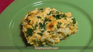 Conopidă gratinată la cuptor [upl. by Inait951]