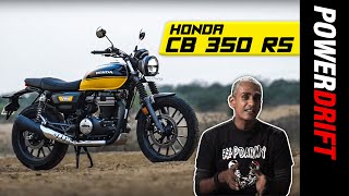 Honda CB350 RS  First ride review  PowerDrift [upl. by Amalie]