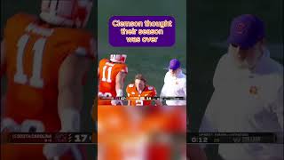 Miami’s big loss means Clemson is ACC champ boundcollegefootball clemsonfootball Miamihurricanes [upl. by Nerahs]