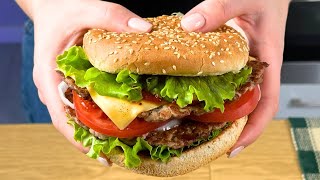 ❗️Göttliches hausgemachtes Hamburger Rezept ❗️ Viel leckerer als McDonalds ❗️ [upl. by Rochelle351]