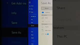 Cara save file baru tutorial msword mswordcomputer [upl. by Eliott510]