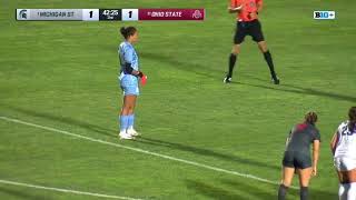 1 Michigan State 22 11 Ohio State  Big10  NCAA Womens Soccer 2024 [upl. by Champagne]