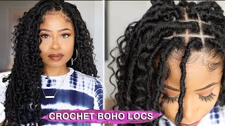 EASY  QUICK 2 hr BOHO LOCS 🔥 beginner friendly [upl. by Kinney408]