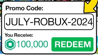 This SECRET Promo Code Gives FREE ROBUX Roblox September 2024 [upl. by Aihsoj]