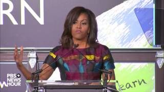 Watch Michelle Obama speak on International Womens Day [upl. by Ethyl]