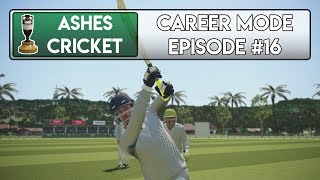 DOUBLE TON  Ashes Cricket Career Mode 16 [upl. by Ahsito823]