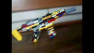 LEGO BLOWBACK RUBBER BAND GUN FIRING PIN MECHANISM [upl. by Htebazila545]