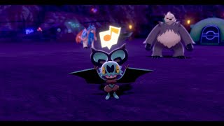 Shiny Noibat Pokemon Sword Live Reaction 544 encounters [upl. by Tenaj]