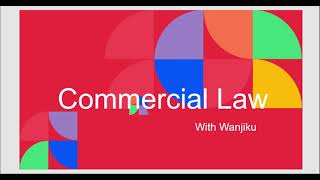 Historical Development of Commercial Law Incorporation of Commercial Law in Kenya Lex Mercatoria [upl. by Samanthia]