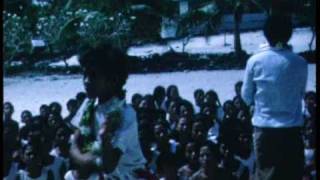 Samoa 1972 making cocoa Sataua school Savaii Siva [upl. by Kcirred]