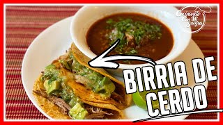 Los Mejores ⭐Tacos de Birria de Cerdo y CONSOME⭐ ¡Descubre la Receta [upl. by Freberg]