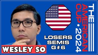 Brilliant Escape Wesleys Perpetual Check Saves the Game against Fabiano Caruana Game 6 [upl. by Gunthar]