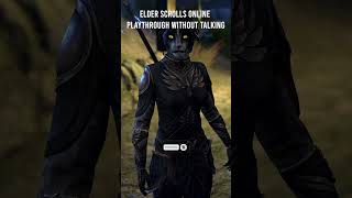 Ember  Elder Scrolls Online Gameplay Lore and Dialogues [upl. by Iteerp675]