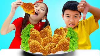 Healthy Food Stories for Kids with Wendy Maddie Emma and Jannie [upl. by Aihsia]