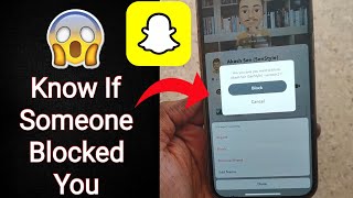 How To Know If Someone Blocked You On Snapchat 2024  Snapchat Par Block Kaise Pata Kare 2024 [upl. by Ainyt]