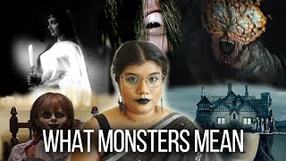 Horror Monsters and What They Mean NO Jump Scares NO Scary Images [upl. by Acilejna]