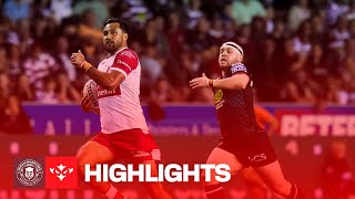 HIGHLIGHTS Wigan Warriors vs Hull KR  Top two meet in Round 25 [upl. by Alpers358]