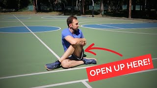 Lateral hip stiffness Do these 2 simple stretches [upl. by Auqinom450]