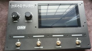 Headrush Gigboard quick sound test [upl. by Ainitsirk554]