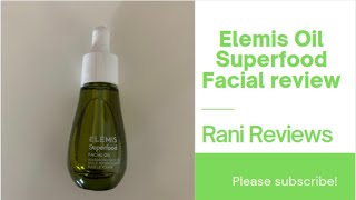 Elemis Superfood facial oil review [upl. by Eneladgam]