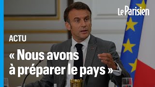 Remaniement  ce quil faut retenir de la prise de parole de Macron [upl. by Alah]