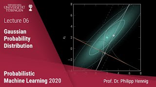 Probabilistic ML  Lecture 6  Gaussian Distributions [upl. by Thgiwed]