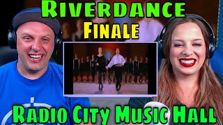 Reaction To Riverdance 1996 Finale Radio City Music Hall  THE WOLF HUNTERZ REACTIONS [upl. by Ayamahs]