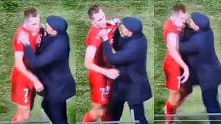 Fans stunned by managers reaction after his player got sent off during Serie C match [upl. by Robbyn]