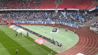 KSC Fans feiern Auswärtssieg vs 1 FC Nürnberg [upl. by Retswerb]