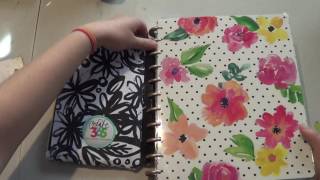 My DIY Planner using Happy Planner Rings [upl. by Jahdol591]