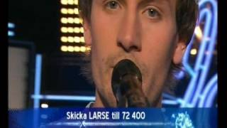 Lars Eriksson  Politik Coldplay  kvalfinal idol 2008 [upl. by Adrianne]