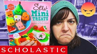 DONT BUY 9 REASONS Scholastics Klutz Sew Mini Treats Felt is NOT worth it SaltEcrafter 11 [upl. by Aruasi376]