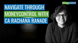 Watch Rachana Ranade On How To Make The Most Of Moneycontrol For Financial Decisions [upl. by Anaeerb]