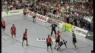 SC Magdeburg  SG FlensburgHandewitt Meisterschaft 2001 [upl. by Oruntha]