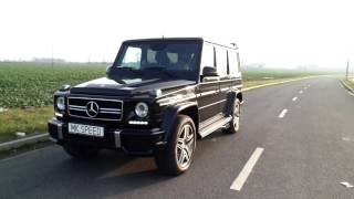 MercedesBenz G63 AMG with HAMANN exhaust [upl. by Lilli]