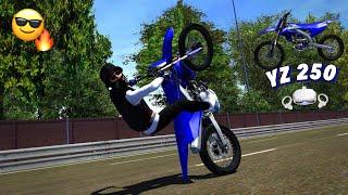 CRAZY WHEELIES WITH THE BEST YZ250 ON MX BIKES EVER😱🔥WATCH TILL END [upl. by Leach202]