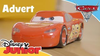 TIME TO PLAY  Cars 3 Movie Moves McQueen  Unboxing  Cars 3 AD [upl. by Latrina744]