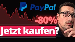 PayPal Aktien nach 80 einmalige Kaufchance [upl. by Saltzman]