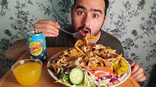 SVENSKA MUKBANG Äter Sveriges bästa Kebabtallrik [upl. by Asim]