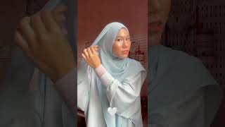 New hijab style 2024 hijab hijabstyle hijabtutorial hijabers shorts [upl. by Tteraj]