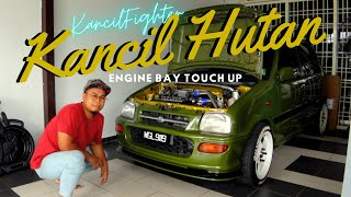 Kancil Hutan  engine bay Touch up  JBDet KancilFighter [upl. by Siuoleoj157]