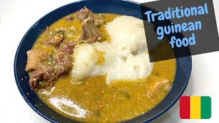 Guinean traditional food “TO” sauce recipe [upl. by Navada]