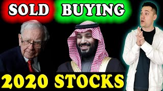 All the STOCKS Saudi Arabia is BUYING in 2020  Should You Buy Them Too [upl. by Guimond776]