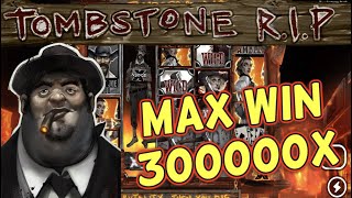 🔥 PLAYER LANDS TOMBSTONE RIP SLOT MAX WIN 🎰 NOLIMIT CITY [upl. by Nnaylloh189]