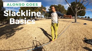 How To Slackline Part 3 Slackline Basics [upl. by Gottwald]